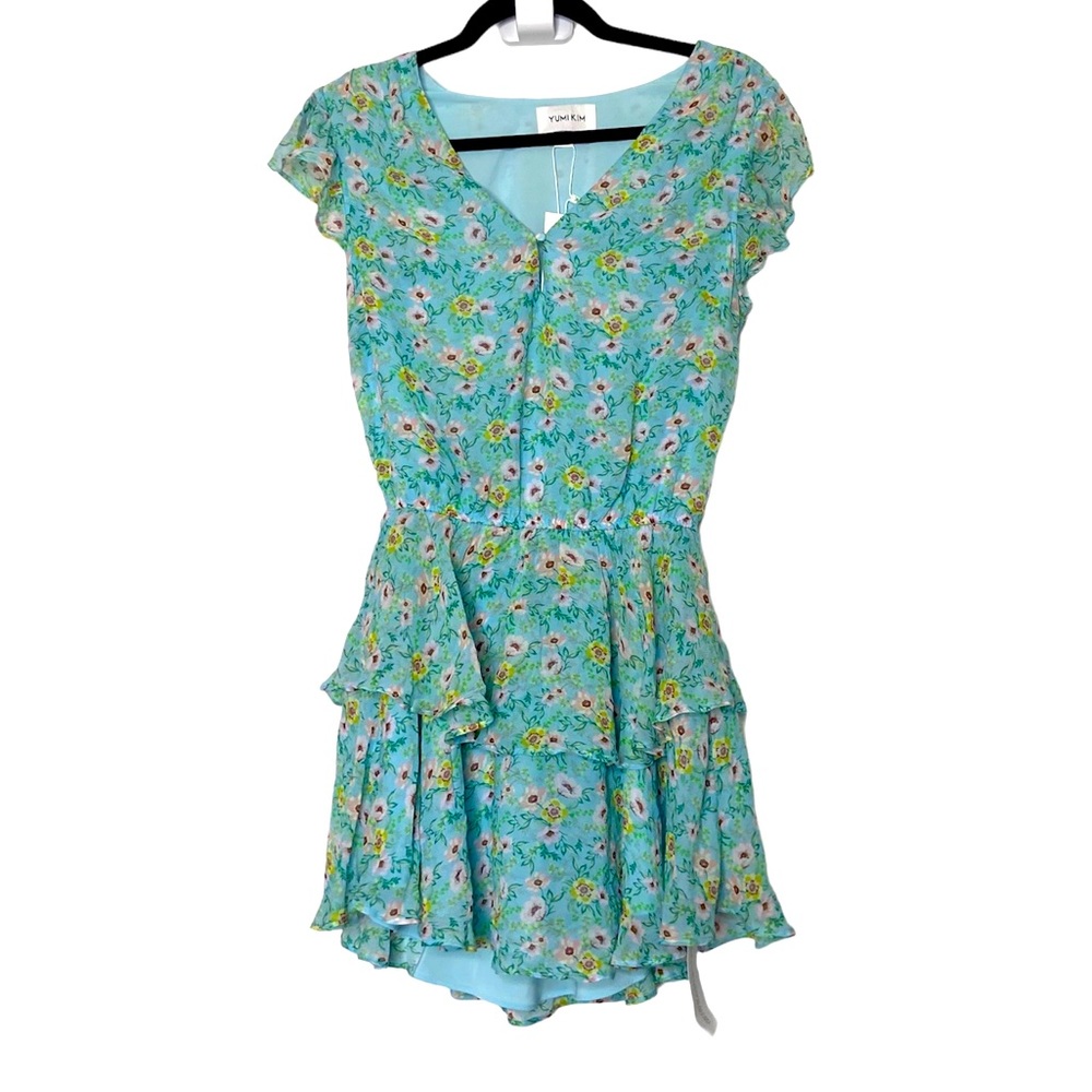 Yumi Kim Dress Chelsea Floral Flounce Ruffle REVOLVE NEW